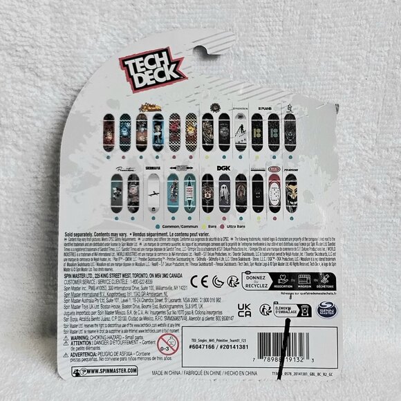 3/$25 Sealed 2023 Collectible TECH DECK Primitive by Spinmaster!! - Picture 2 of 2